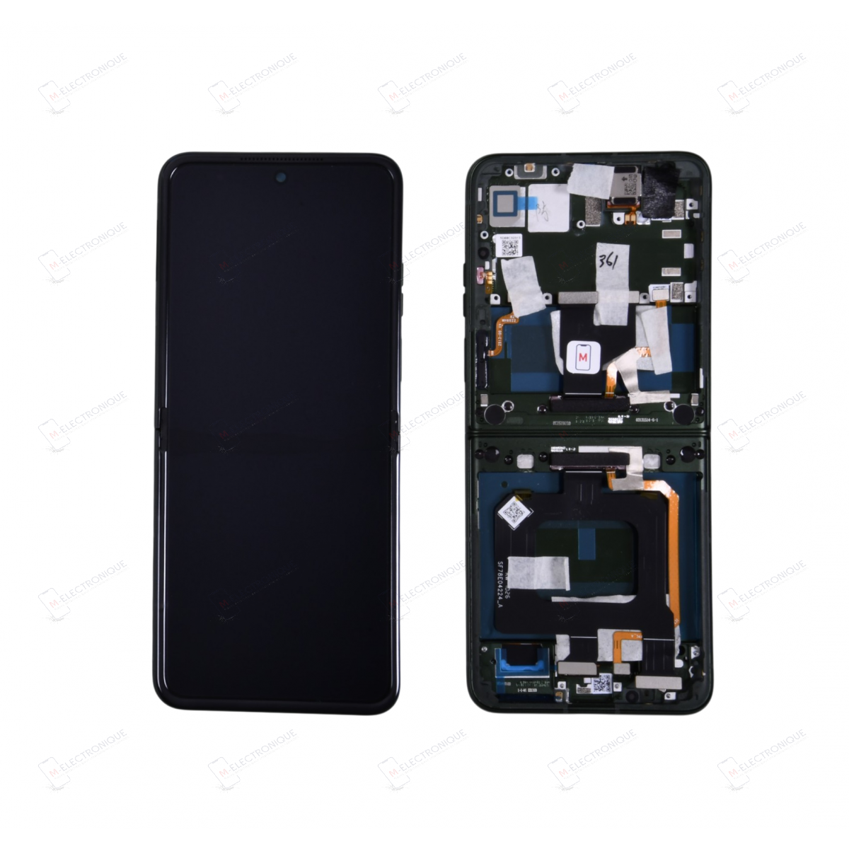 ECRAN PLIABLE VERT MOTOROLA RAZR 70 PLUS