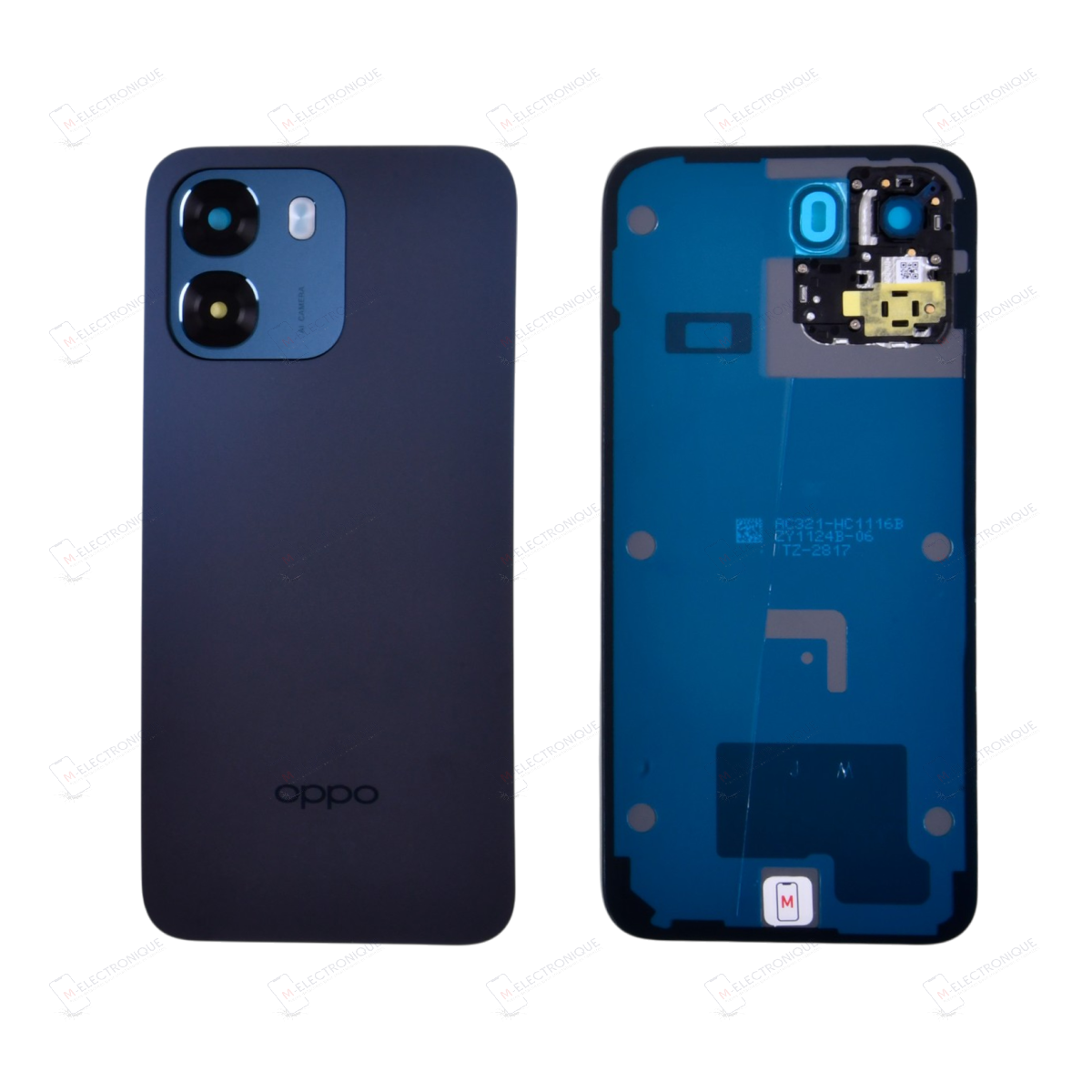 CACHE ARRIERE BLEU OPPO A6 4G