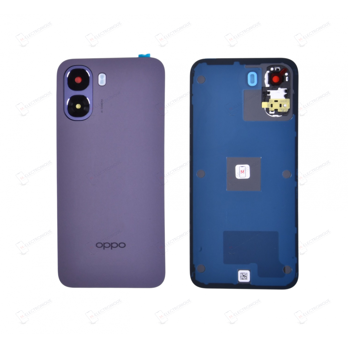 CACHE ARRIERE VIOLET FONCE OPPO A6X 5G