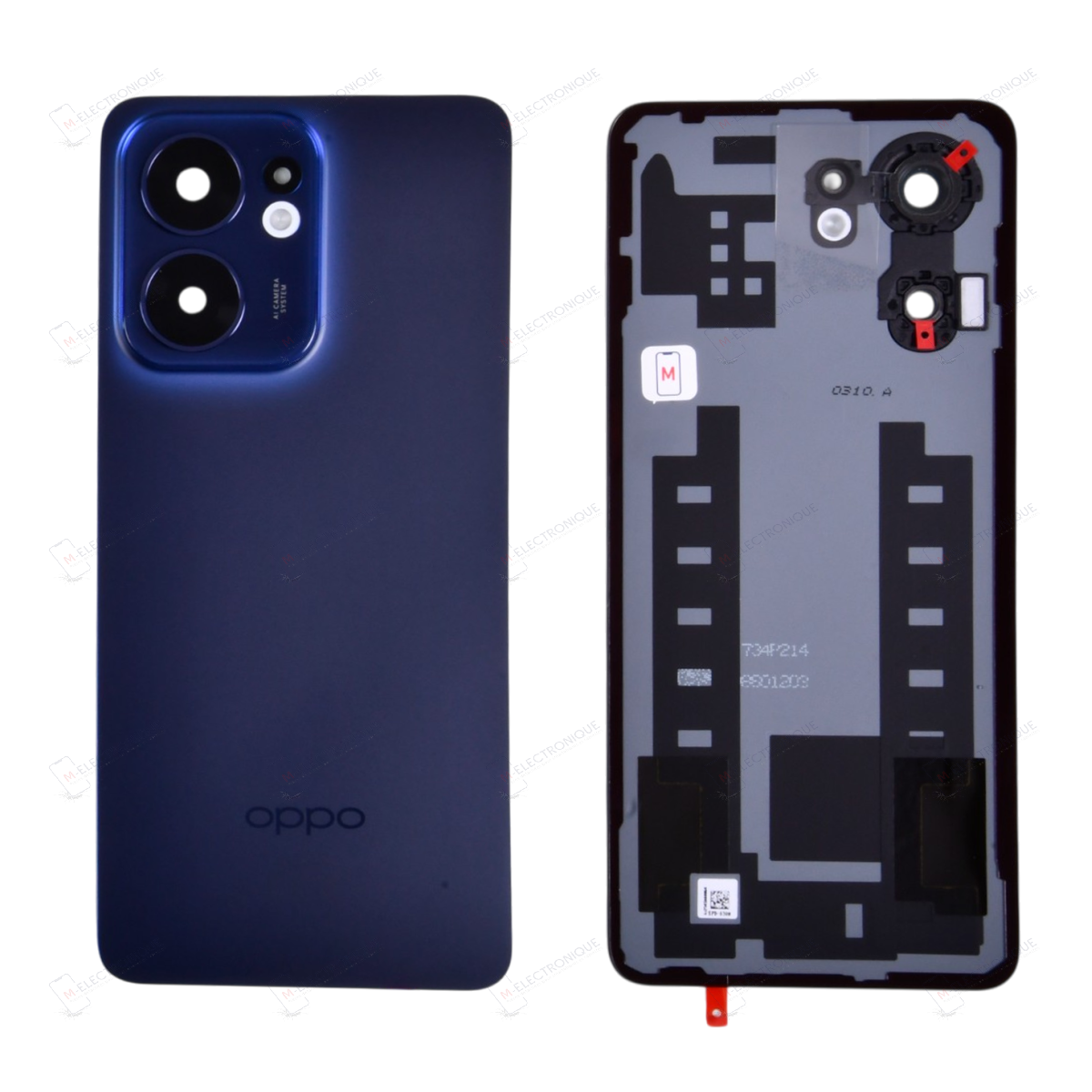 CACHE ARRIERE BLEU OPPO RENO13 F / RENO13FS 5G