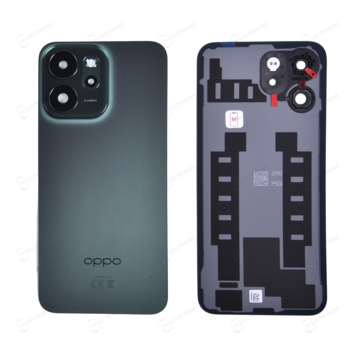 CACHE ARRIERE VERT OPPO RENO14 F / RENO14 FS 5G