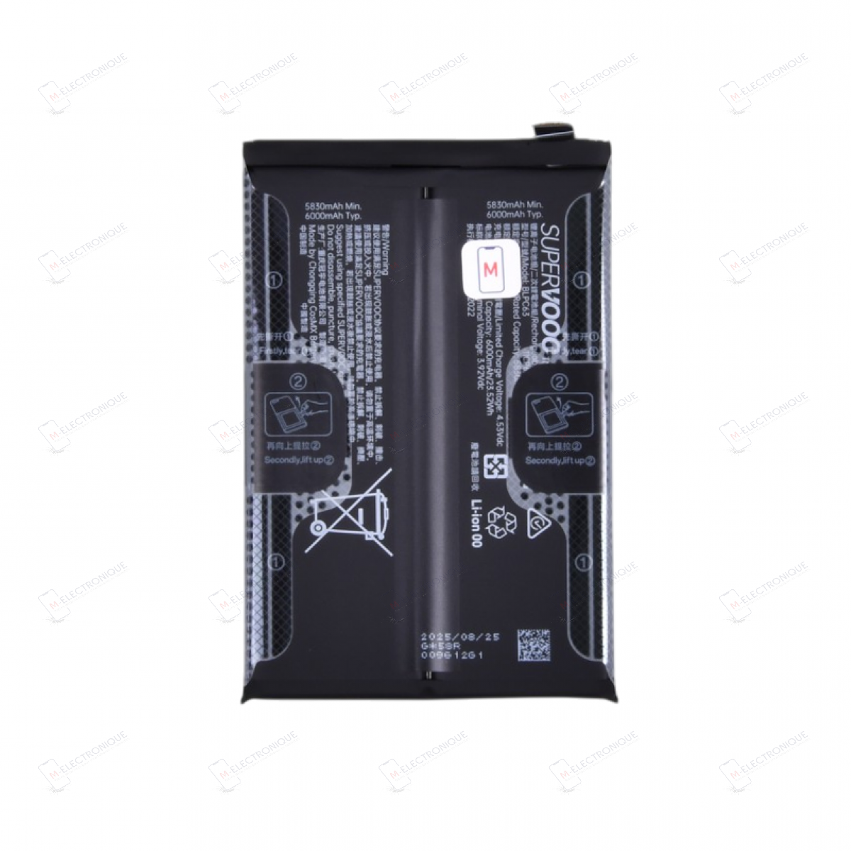 BATTERIE OPPO RENO14 F / RENO14 FS 5G