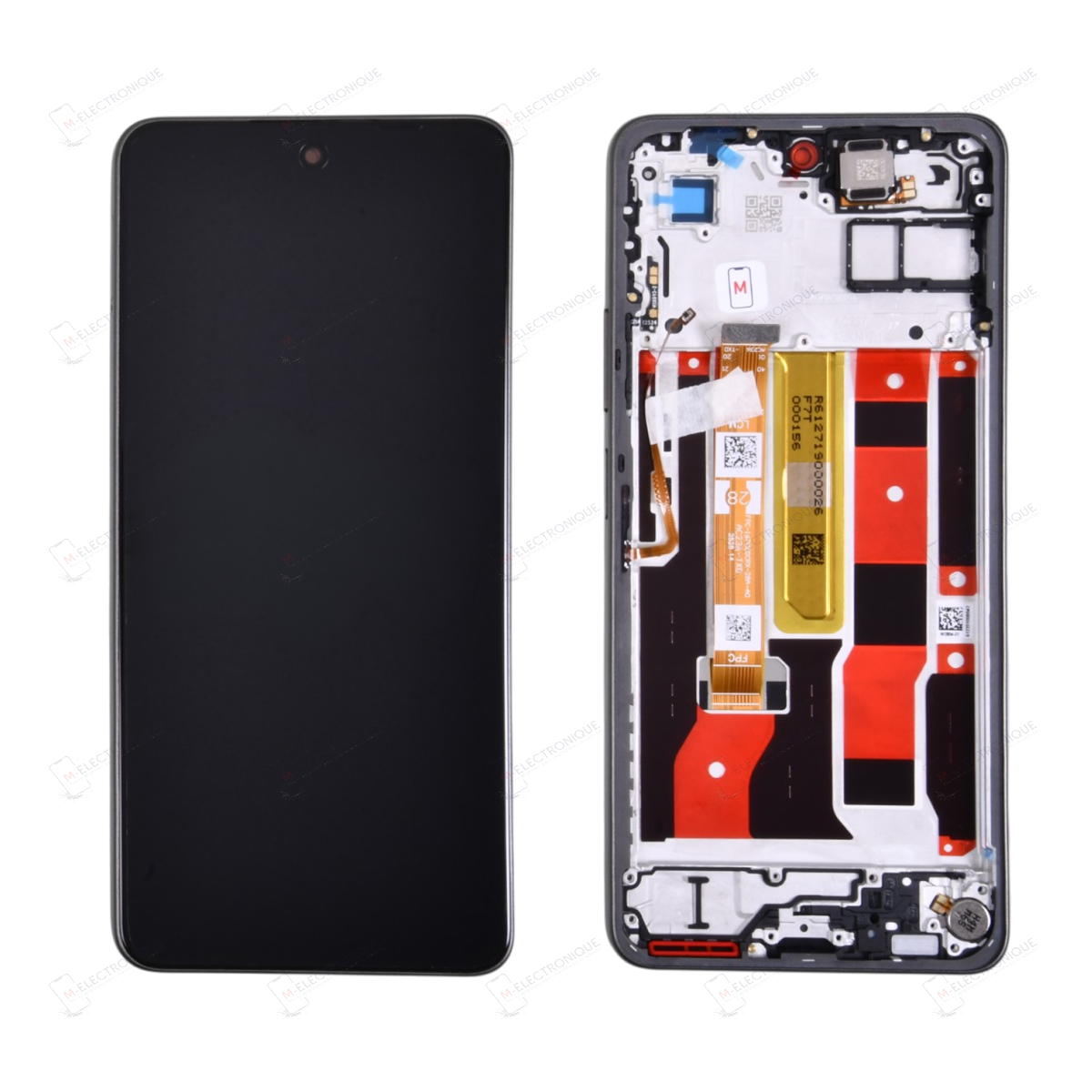 ECRAN NOIR OPPO A5 PRO