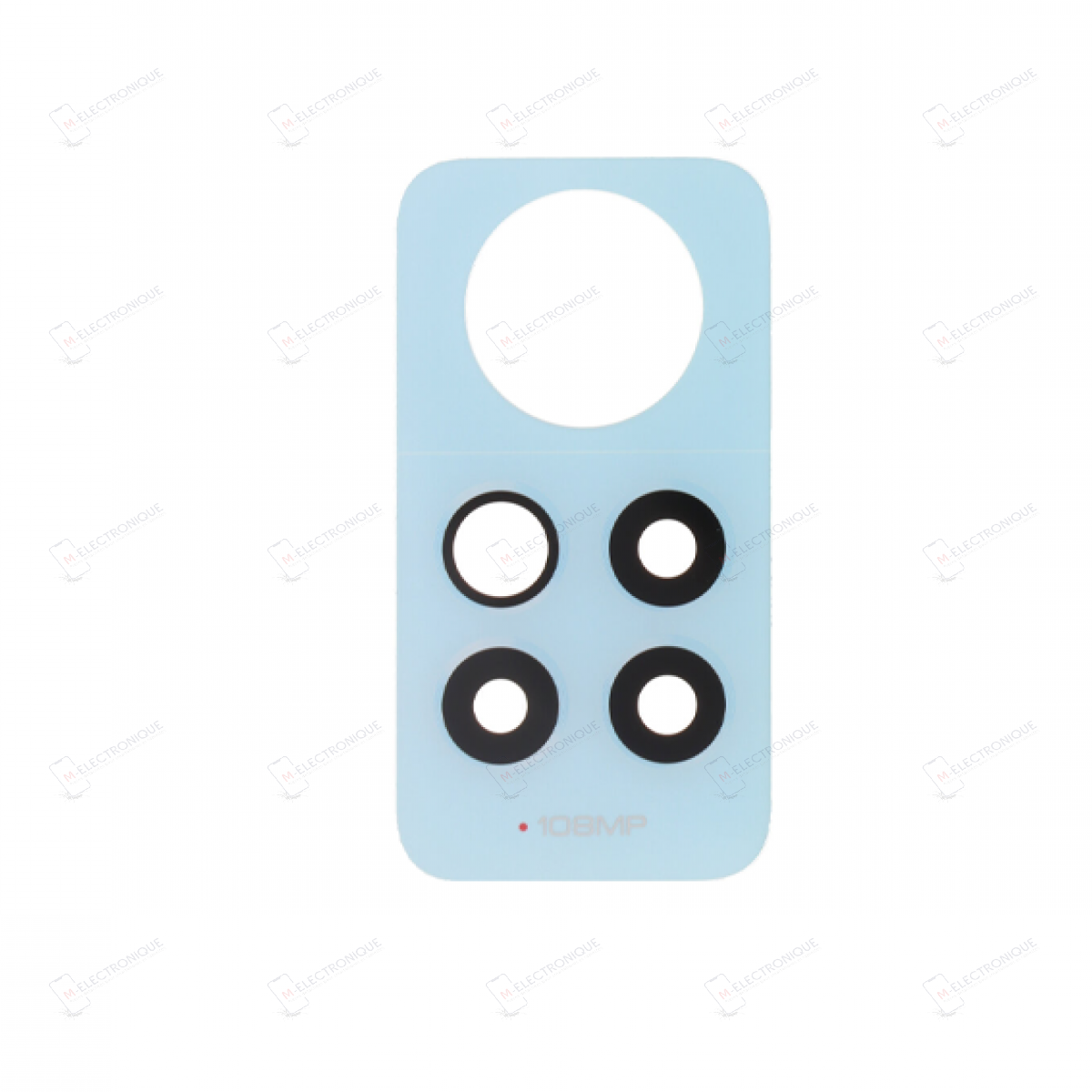 LENTILLE CAMERA BLEU XIAOMI REDMI NOTE 12 PRO 4G