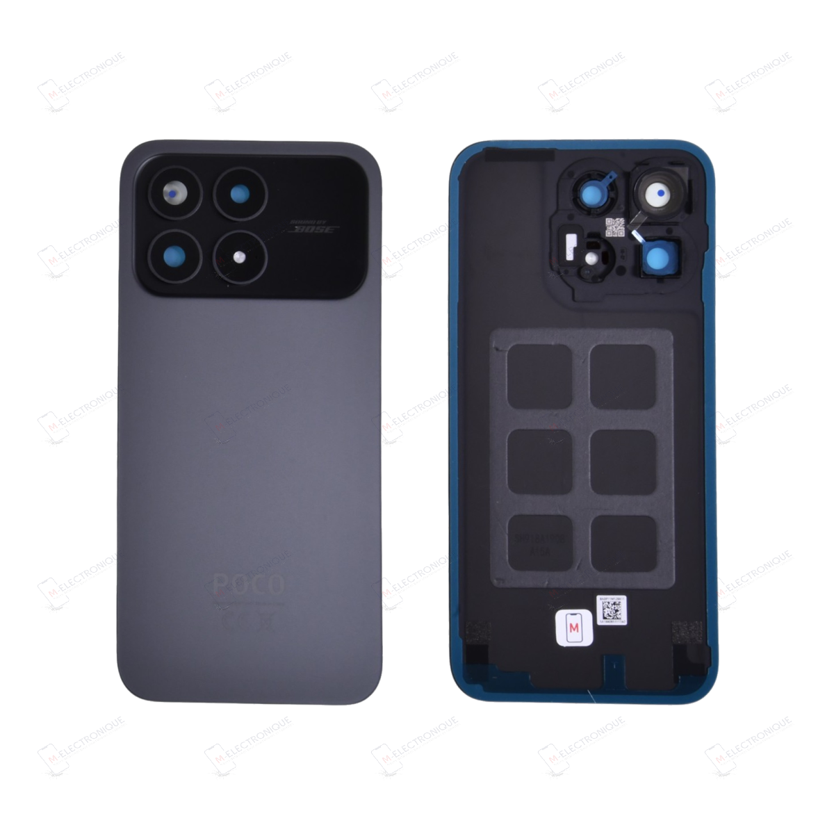 VITRE ARRIERE NOIR XIAOMI POCO F8 PRO 5G
