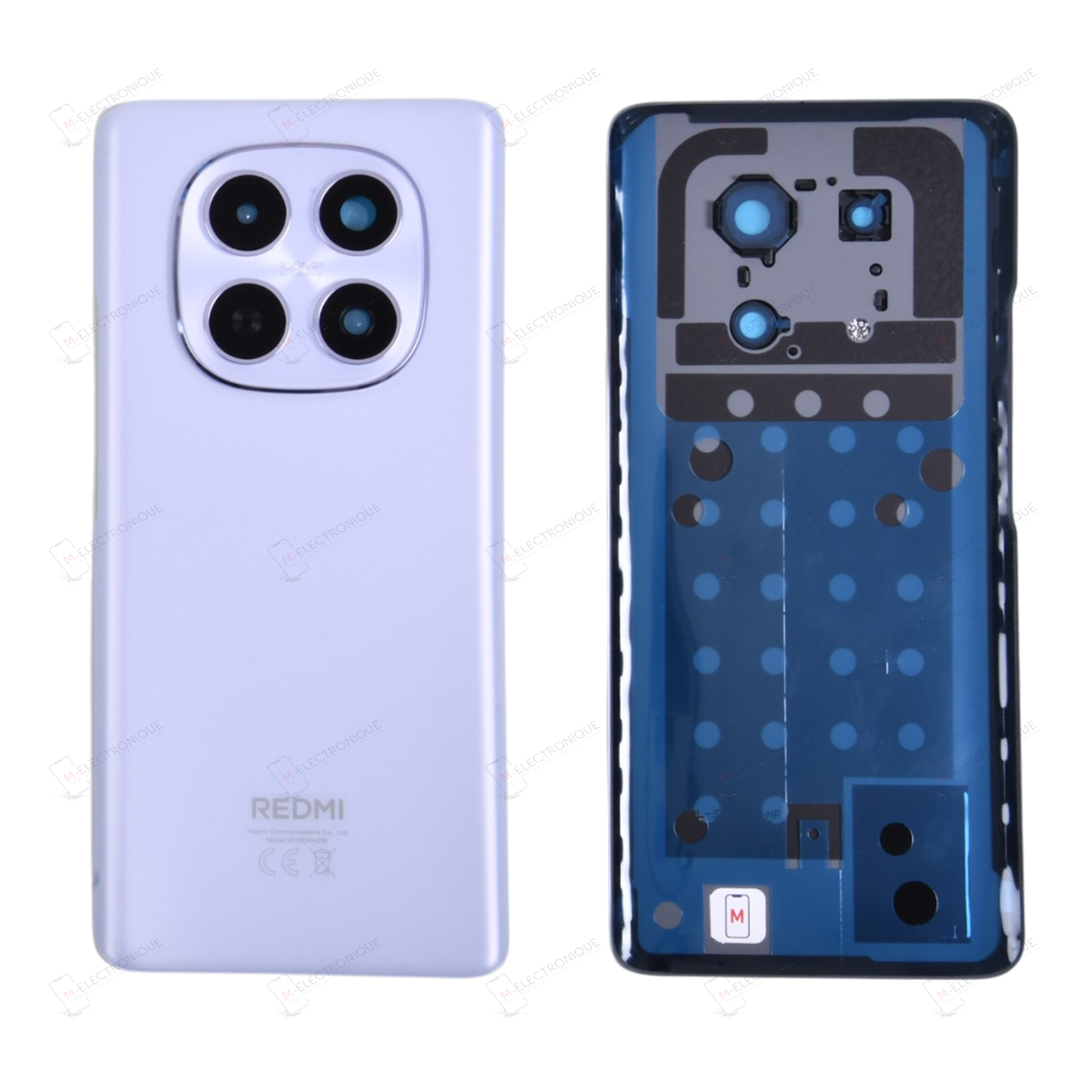 CACHE ARRIERE VIOLET XIAOMI REDMI NOTE 15 4G