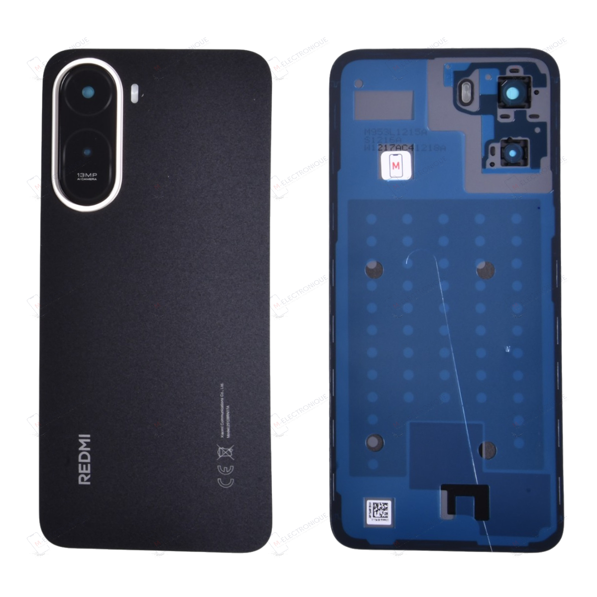 CACHE ARRIERE NOIR XIAOMI REDMI A7 PRO