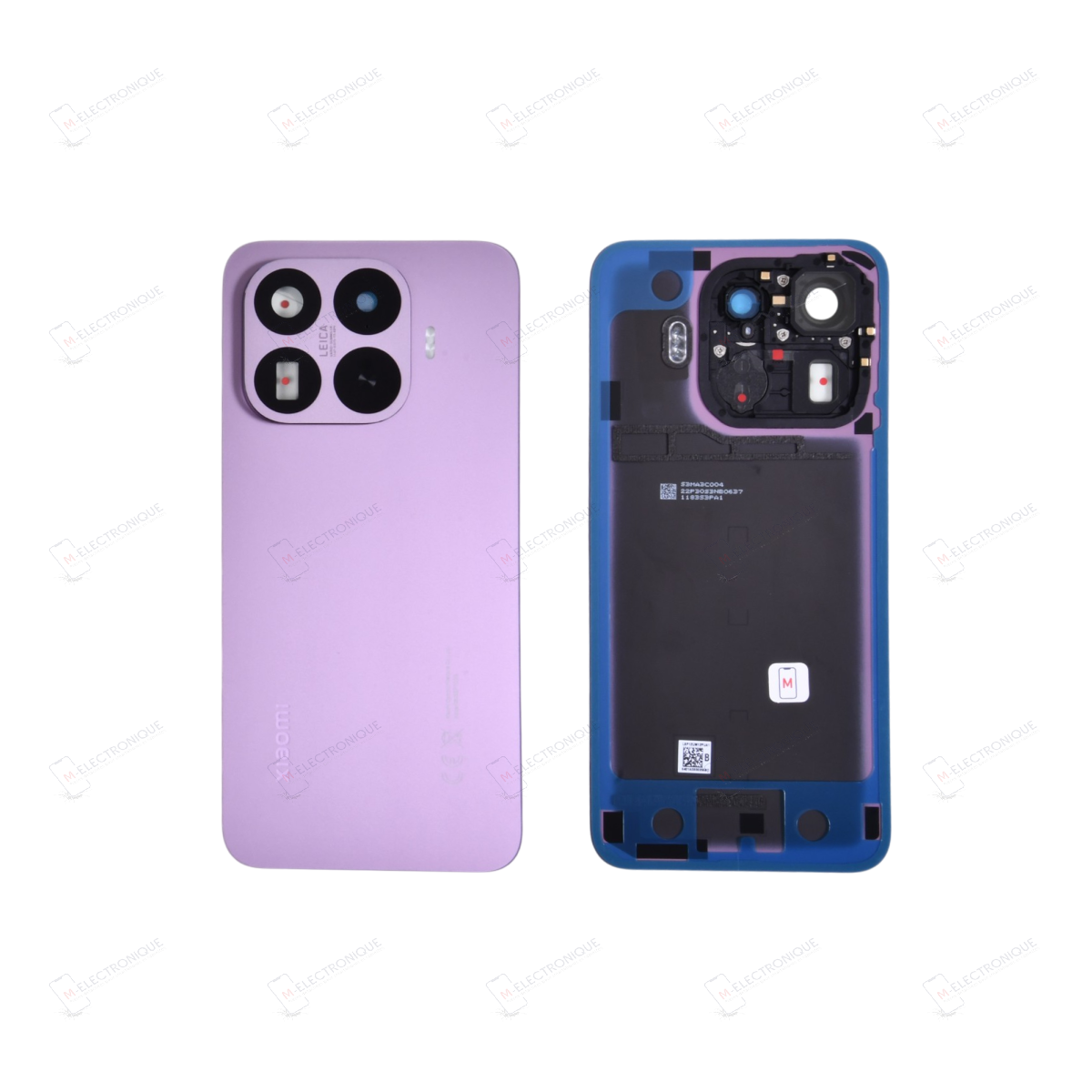 VITRE ARRIERE VIOLET XIAOMI 17T PRO