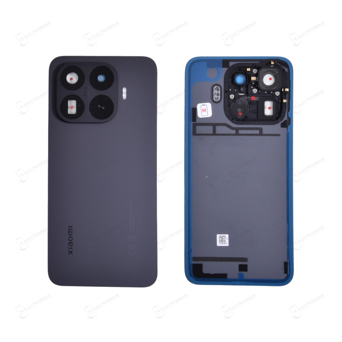 VITRE ARRIERE NOIR XIAOMI 17T PRO