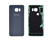 VITRE ARRIERE SILVER SAMSUNG GALAXY S6 EDGE +