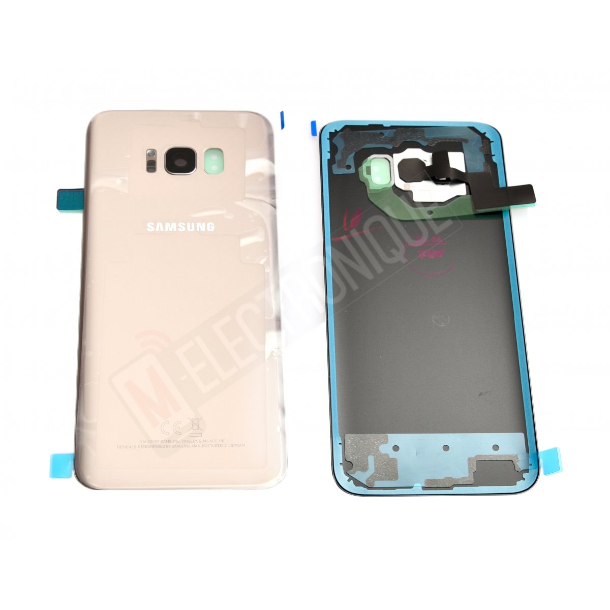 VITRE ARRIERE GOLD SAMSUNG GALAXY S8+