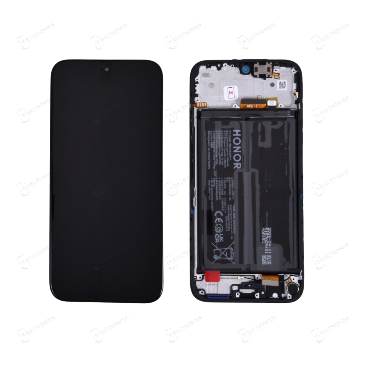 ECRAN AVEC BATTERIE NOIR HONOR 600 SMART