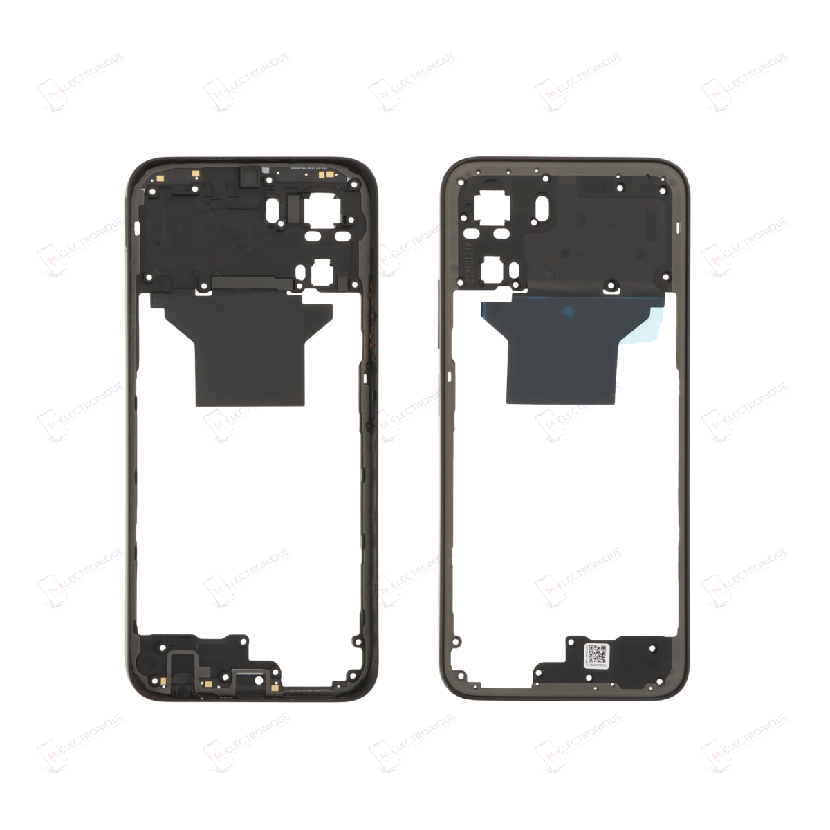 CHASSIS INTERMEDIAIRE NOIR XIAOMI REDMI A7 PRO 4G