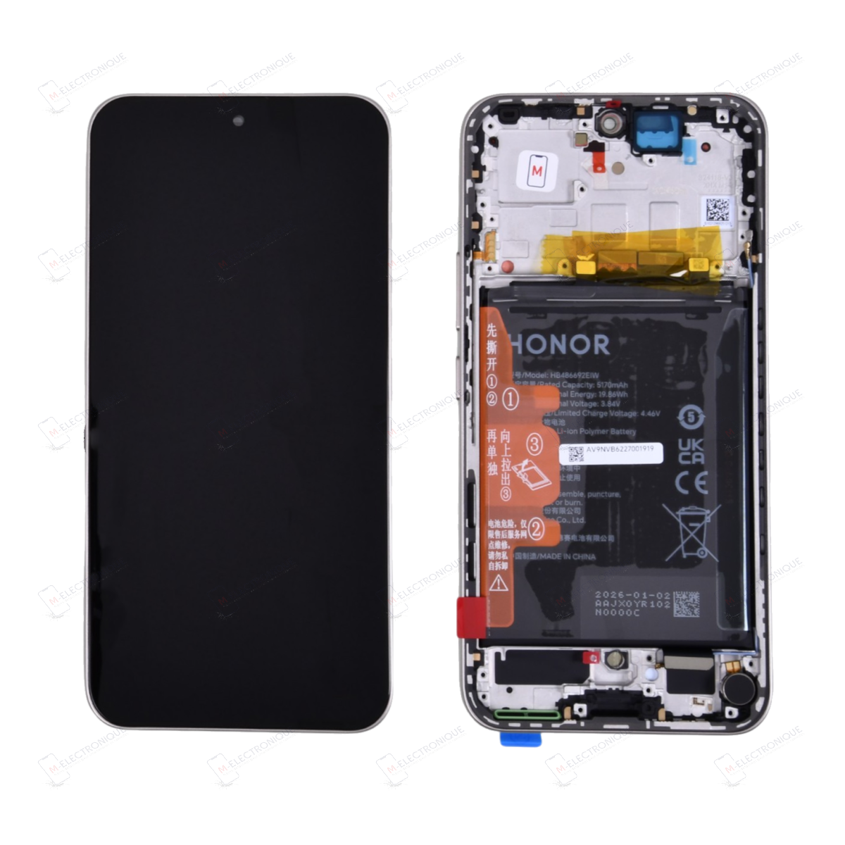 ECRAN AVEC BATTERIE DESERT GOLD HONOR 400