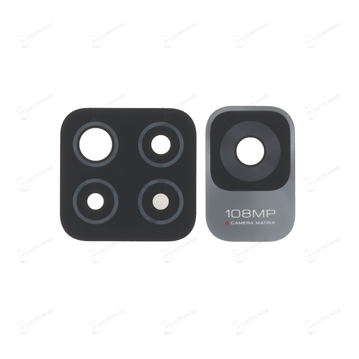 CONTOUR LENTILLE CAMERA NOIR XIAOMI REDMI NOTE 11 PRO+ 5G
