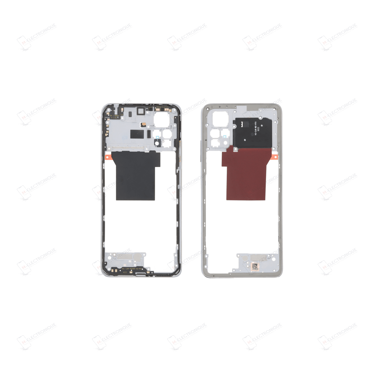 CHASSIS INTERMEDIAIRE BLANC XIAOMI REDMI NOTE 12 PRO 4G