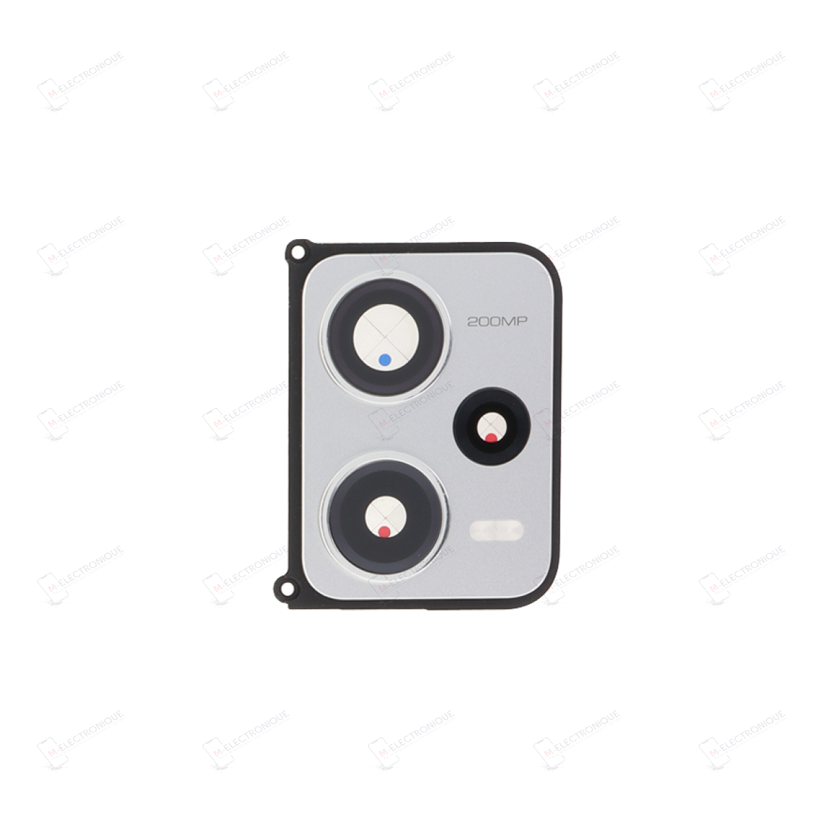 CONTOUR CAMERA + LENTILLE BLANC XIAOMI REDMI NOTE 12 PRO+ 5G