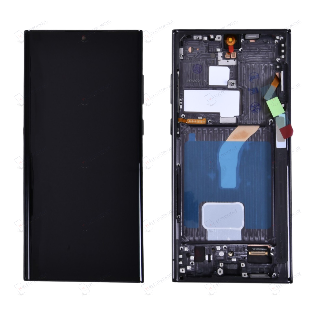 ECRAN NOIR OLED SAMSUNG GALAXY S22 ULTRA