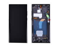 ECRAN NOIR OLED SAMSUNG GALAXY S22 ULTRA