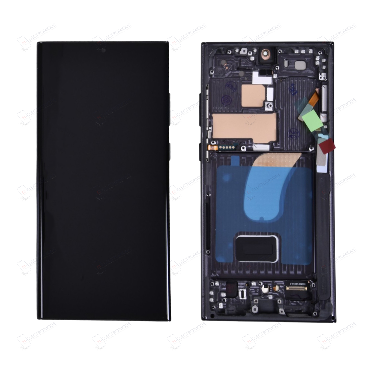 ECRAN NOIR OLED SAMSUNG GALAXY S23 ULTRA