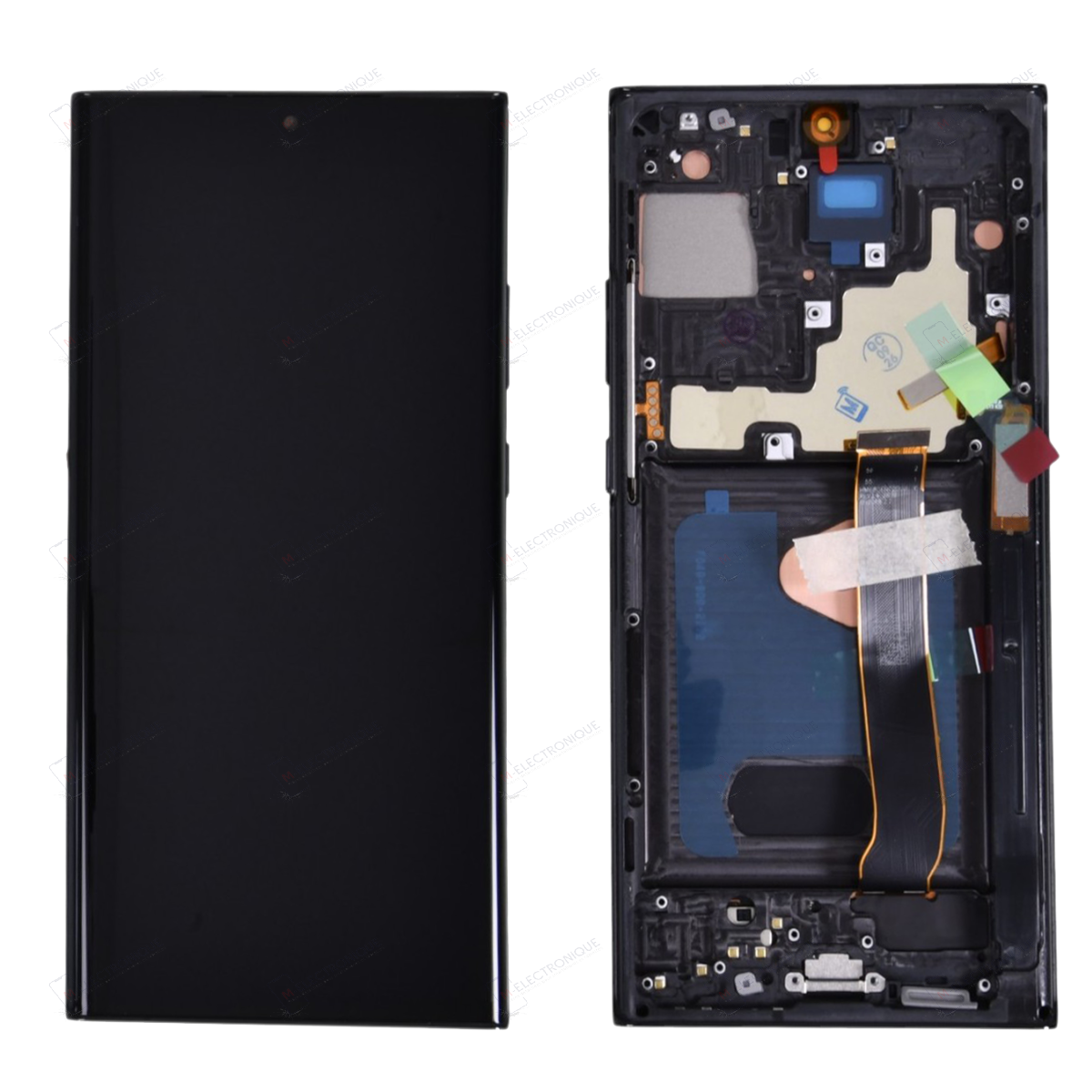 ECRAN NOIR OLED SAMSUNG GALAXY NOTE 20 ULTRA