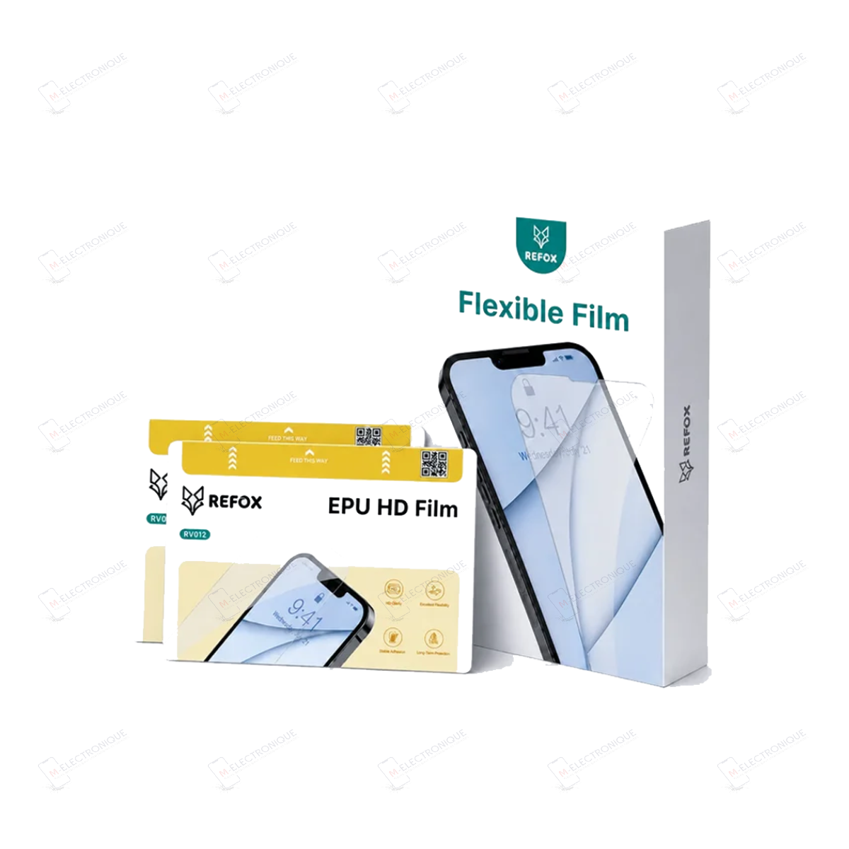 FILM DE PROTECTION EPU 50 PCS REFOX RV012
