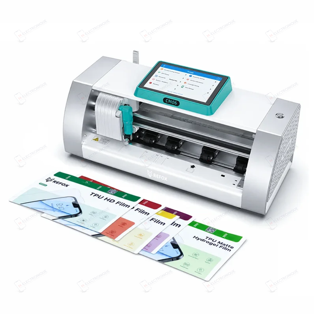 MACHINE DECOUPE FILM DE PROTECTION 9H REFOX CM06