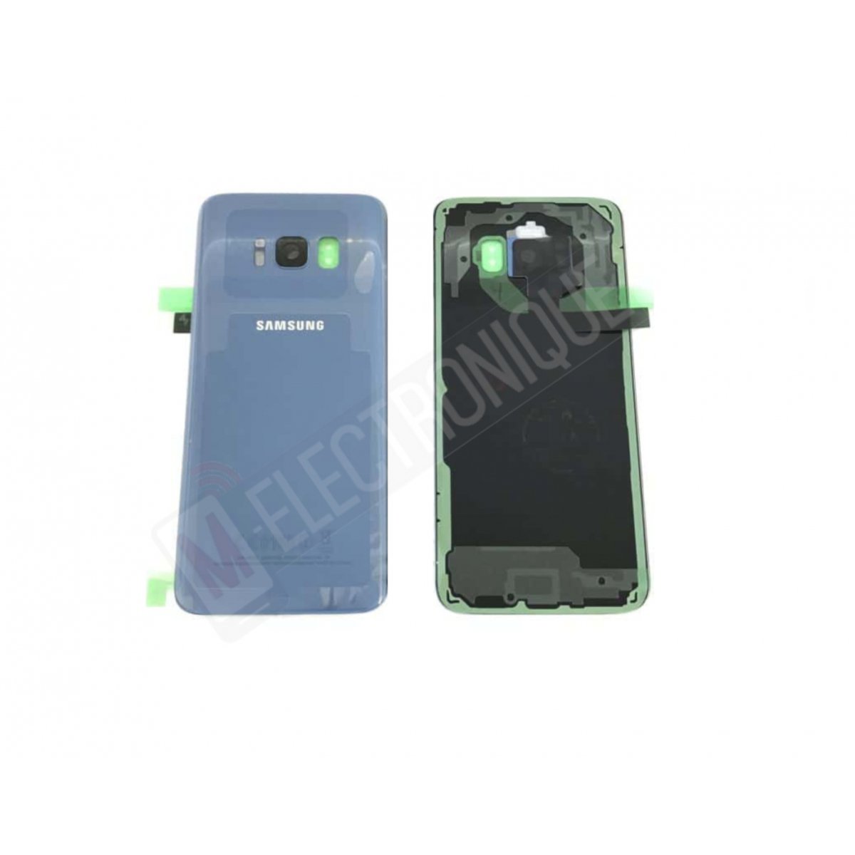 VITRE ARRIERE BLEU SAMSUNG GALAXY S8