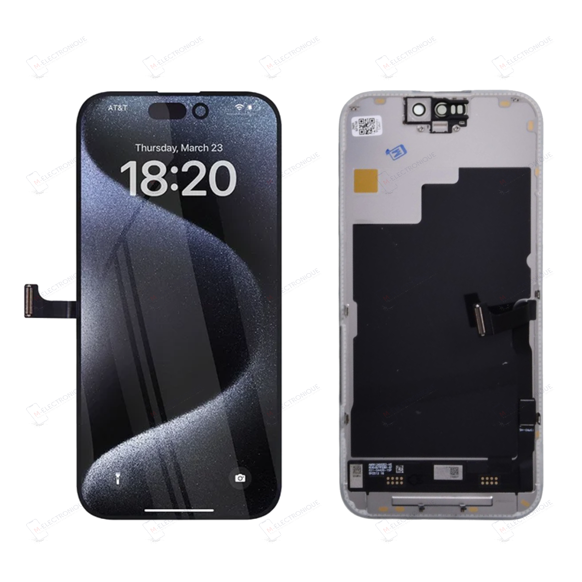 ECRAN ULTRA SOFT OLED DIAGNOSTIC REPART IPHONE 15 PRO
