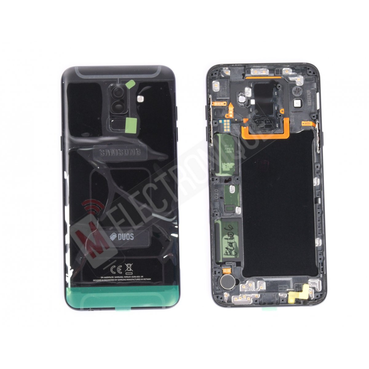 CACHE ARRIERE NOIR SAMSUNG GALAXY A6+ 2018