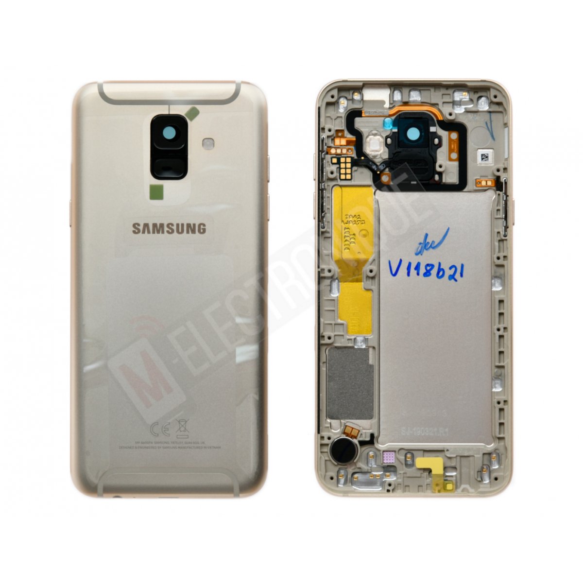 CACHE ARRIERE GOLD SAMSUNG GALAXY A6 2018
