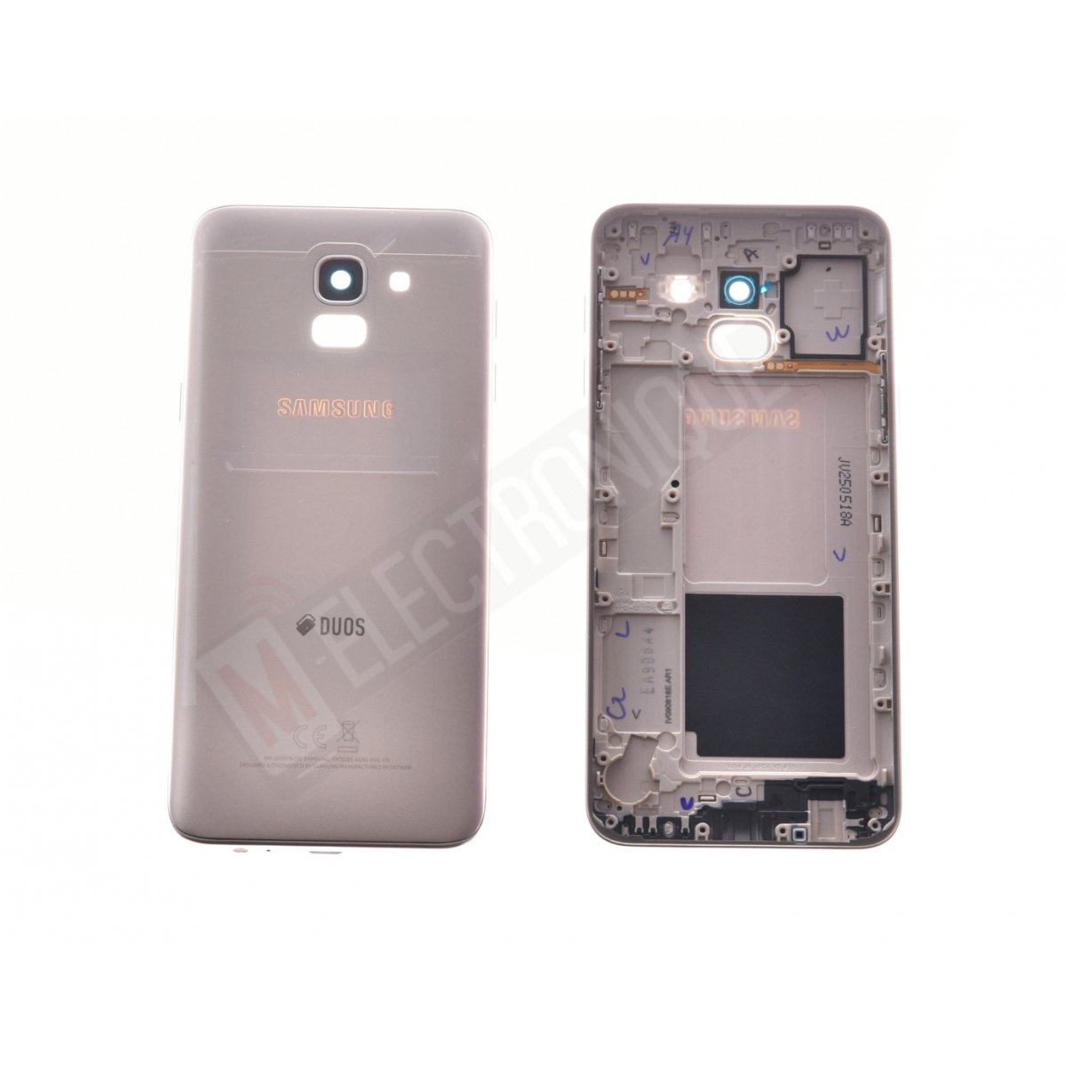 CACHE ARRIERE GOLD SAMSUNG GALAXY J6 2018