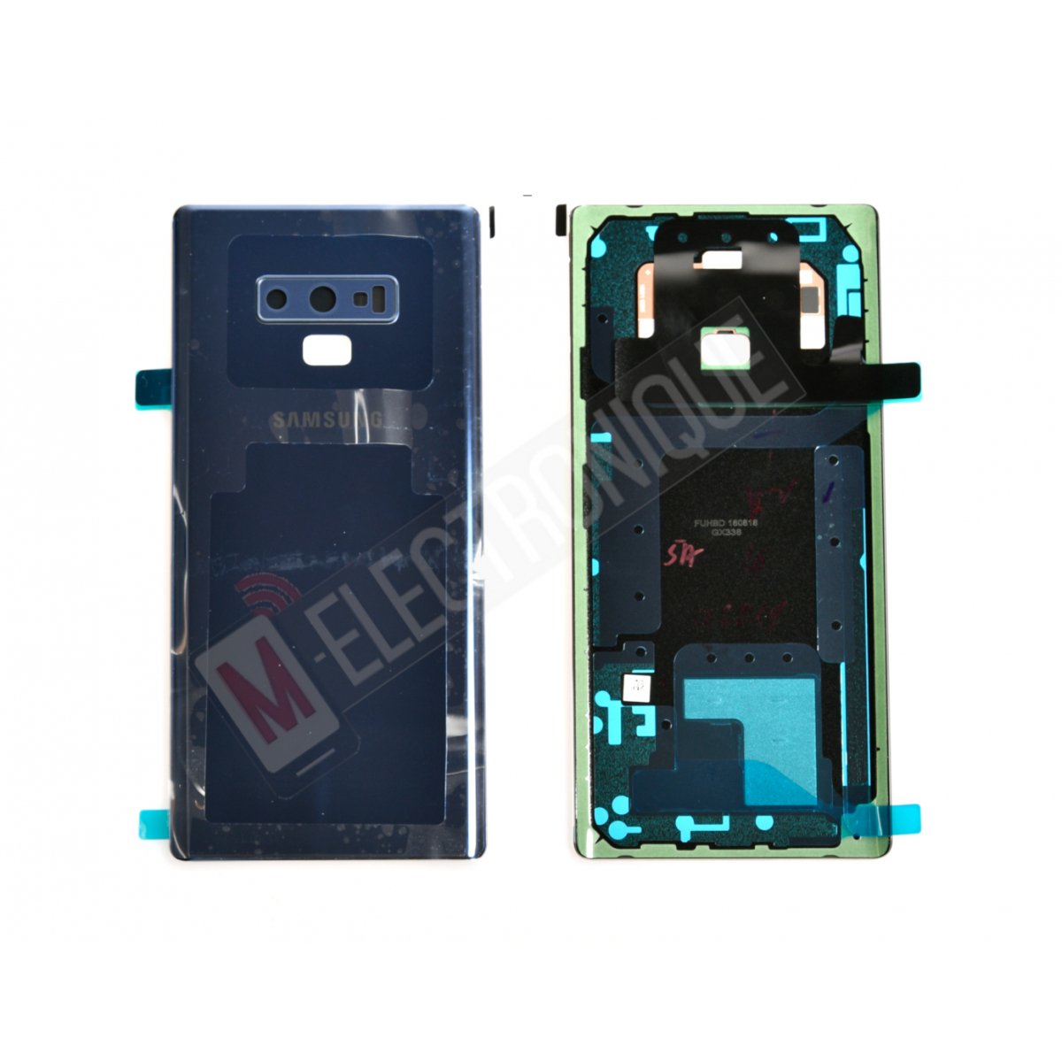 VITRE ARRIERE BLEU SAMSUNG GALAXY NOTE 9