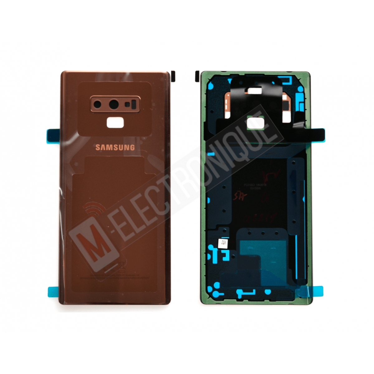 VITRE ARRIERE BRUN SAMSUNG GALAXY NOTE 9