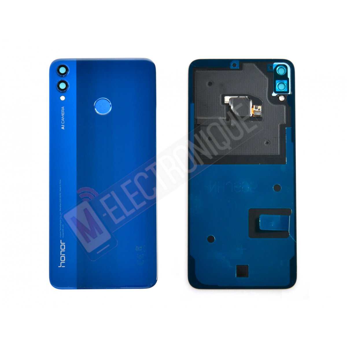 VITRE ARRIERE BLEU HUAWEI HONOR 8X