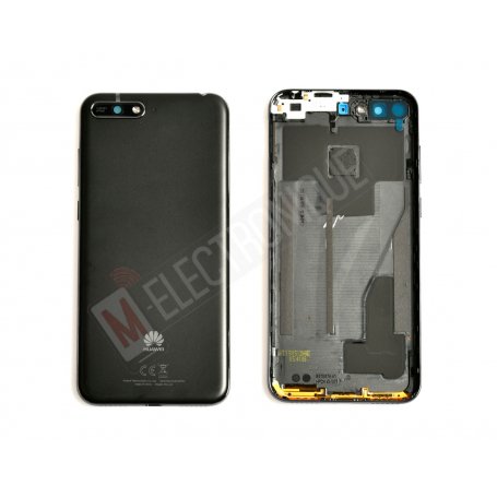 CACHE ARRIERE NOIR HUAWEI Y6 2018