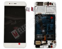 ECRAN LCD BLANC / SILVER HUAWEI P10