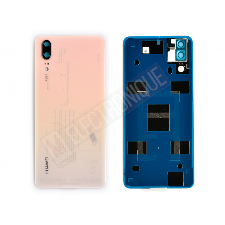 VITRE ARRIERE ROSE HUAWEI P20