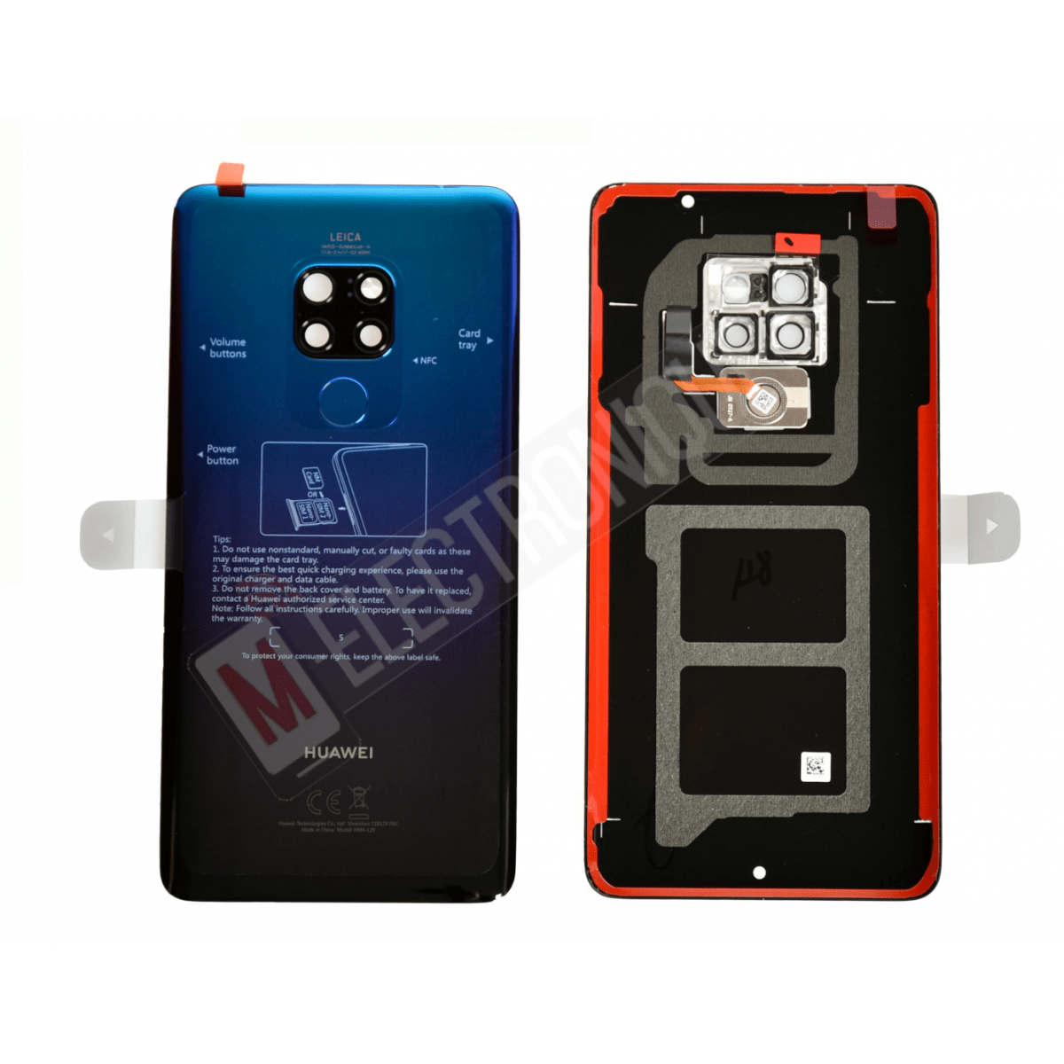 VITRE ARRIERE TWILIGHT HUAWEI MATE 20