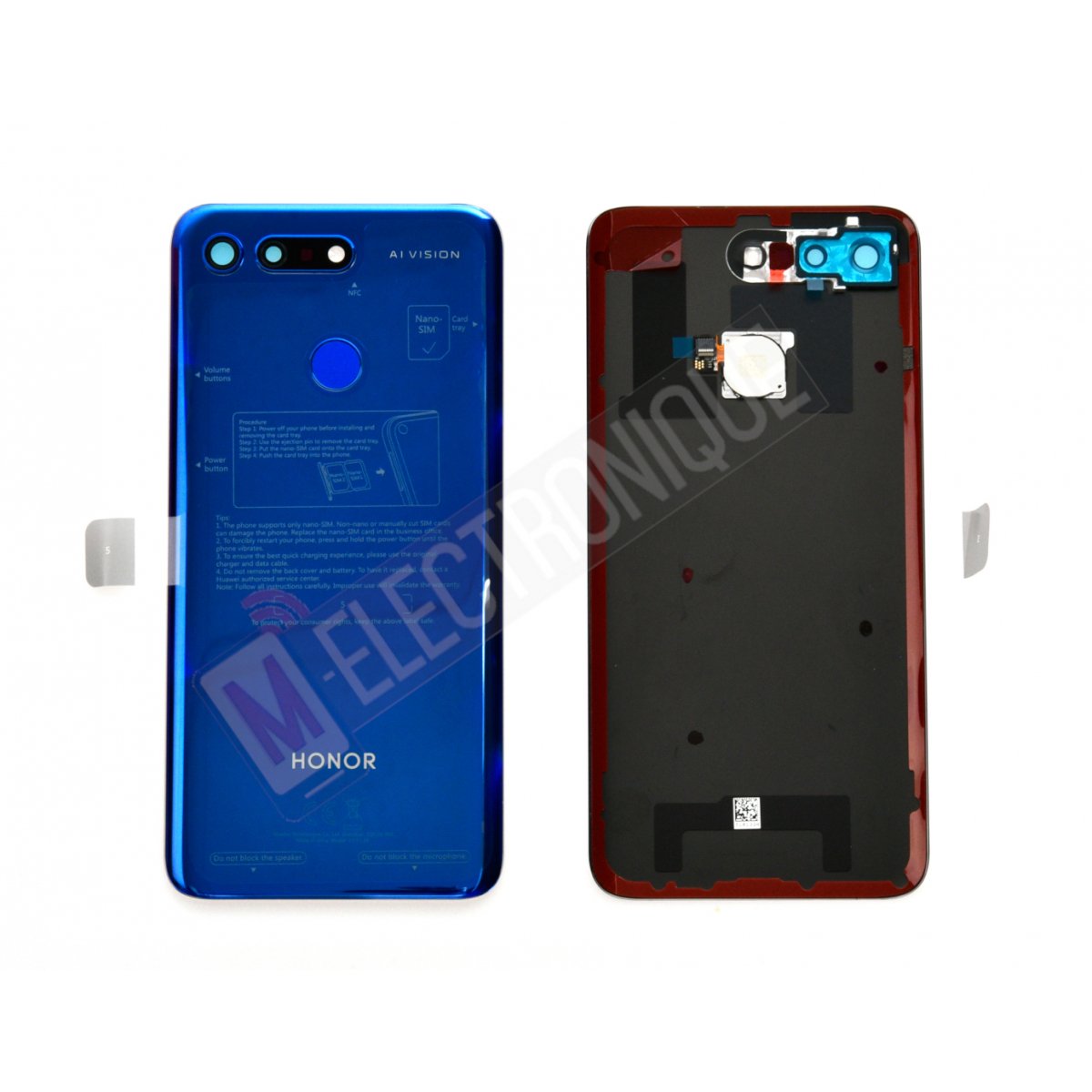 VITRE ARRIERE BLEU HONOR VIEW 20