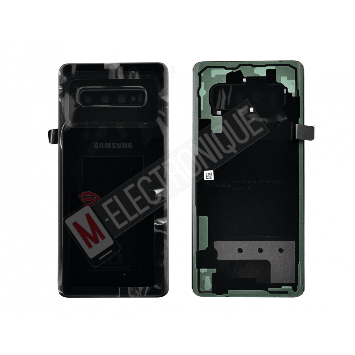 VITRE ARRIERE NOIR SAMSUNG GALAXY S10