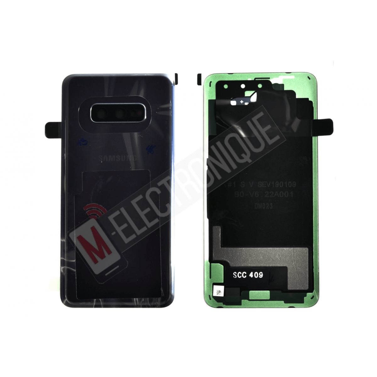 VITRE ARRIERE NOIR SAMSUNG GALAXY S10E