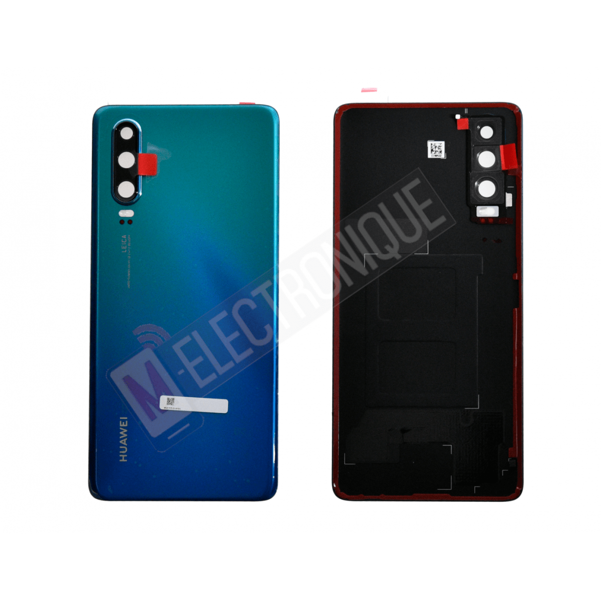 VITRE ARRIERE AURORA BLUE HUAWEI P30