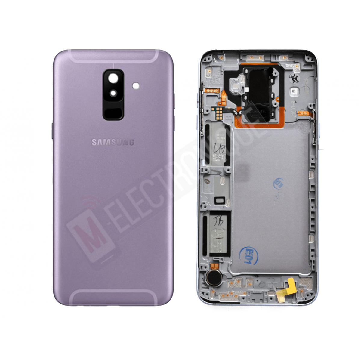 CACHE ARRIERE VIOLET SAMSUNG GALAXY A6+ 2018
