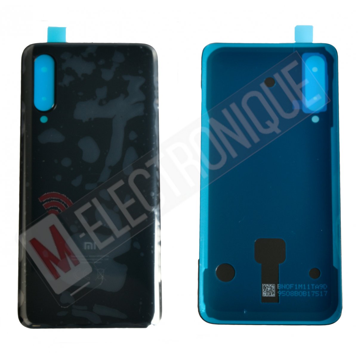 VITRE ARRIERE NOIR XIAOMI MI 9