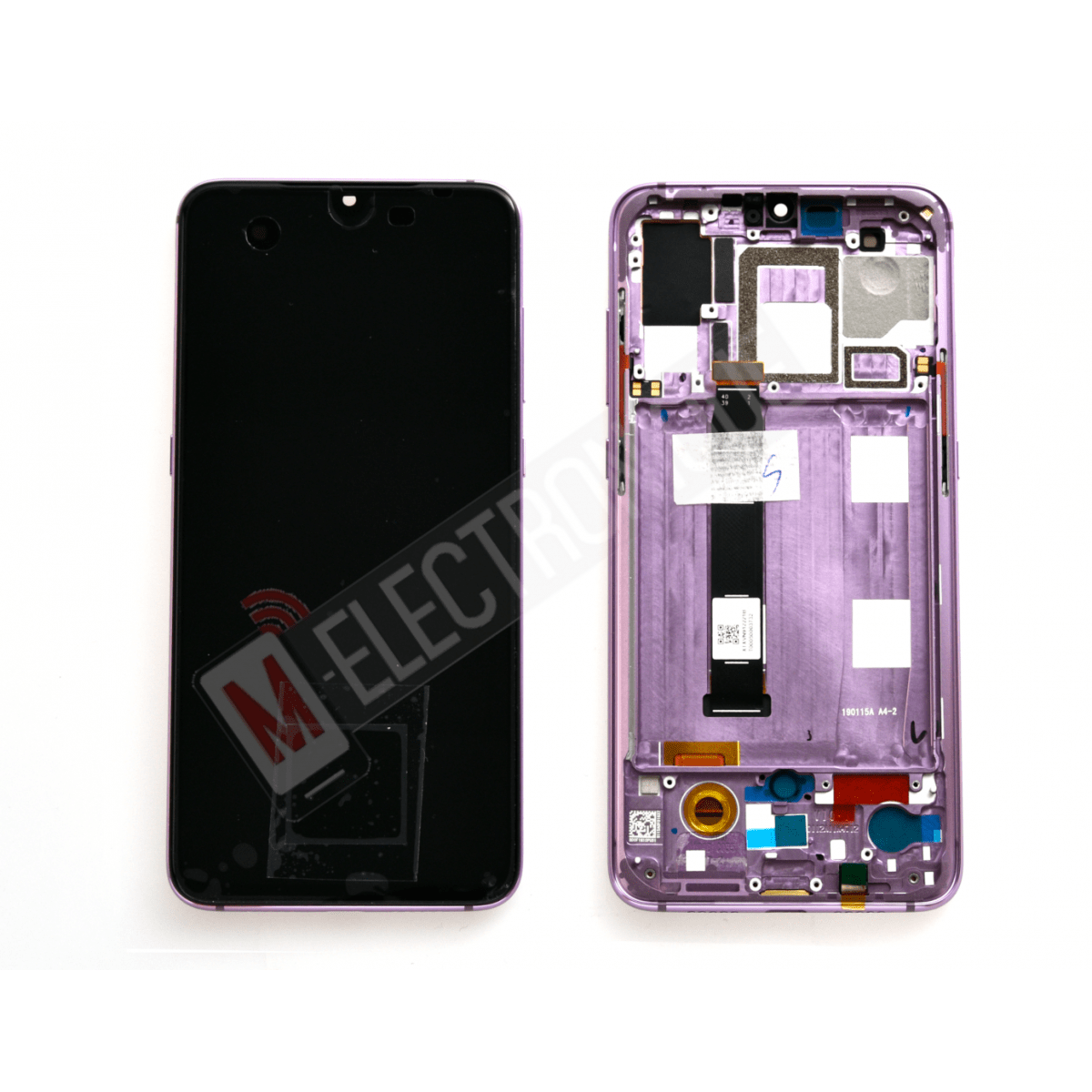 ECRAN VIOLET XIAOMI MI 9