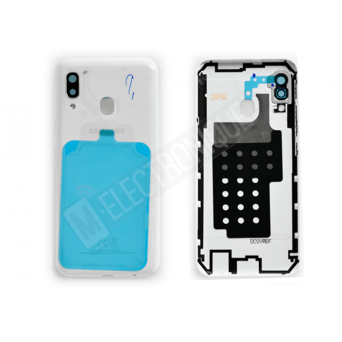 CACHE ARRIERE BLANC SAMSUNG GALAXY A20E