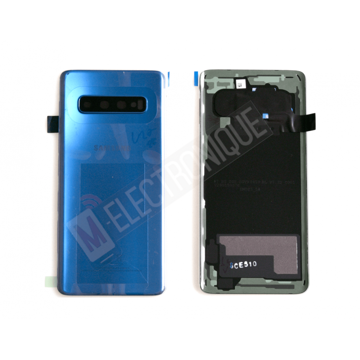 VITRE ARRIERE BLEU SAMSUNG GALAXY S10