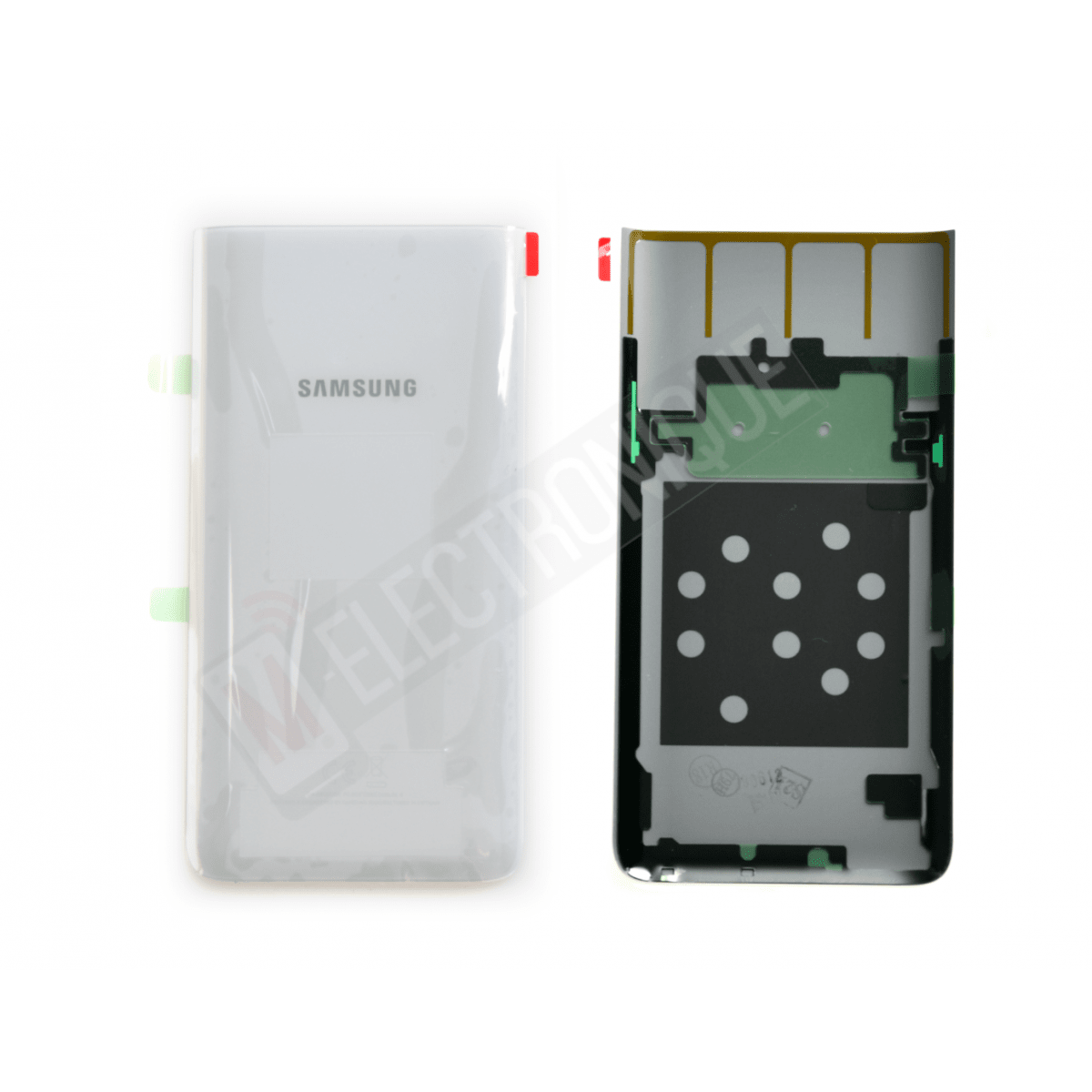 VITRE ARRIERE SILVER SAMSUNG GALAXY A80