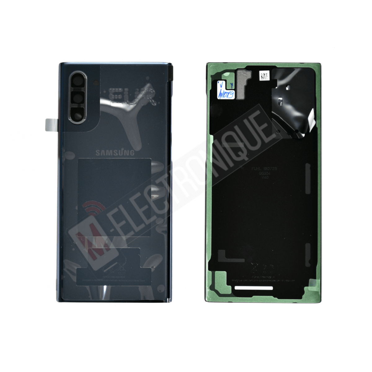VITRE ARRIERE NOIR SAMSUNG GALAXY NOTE 10